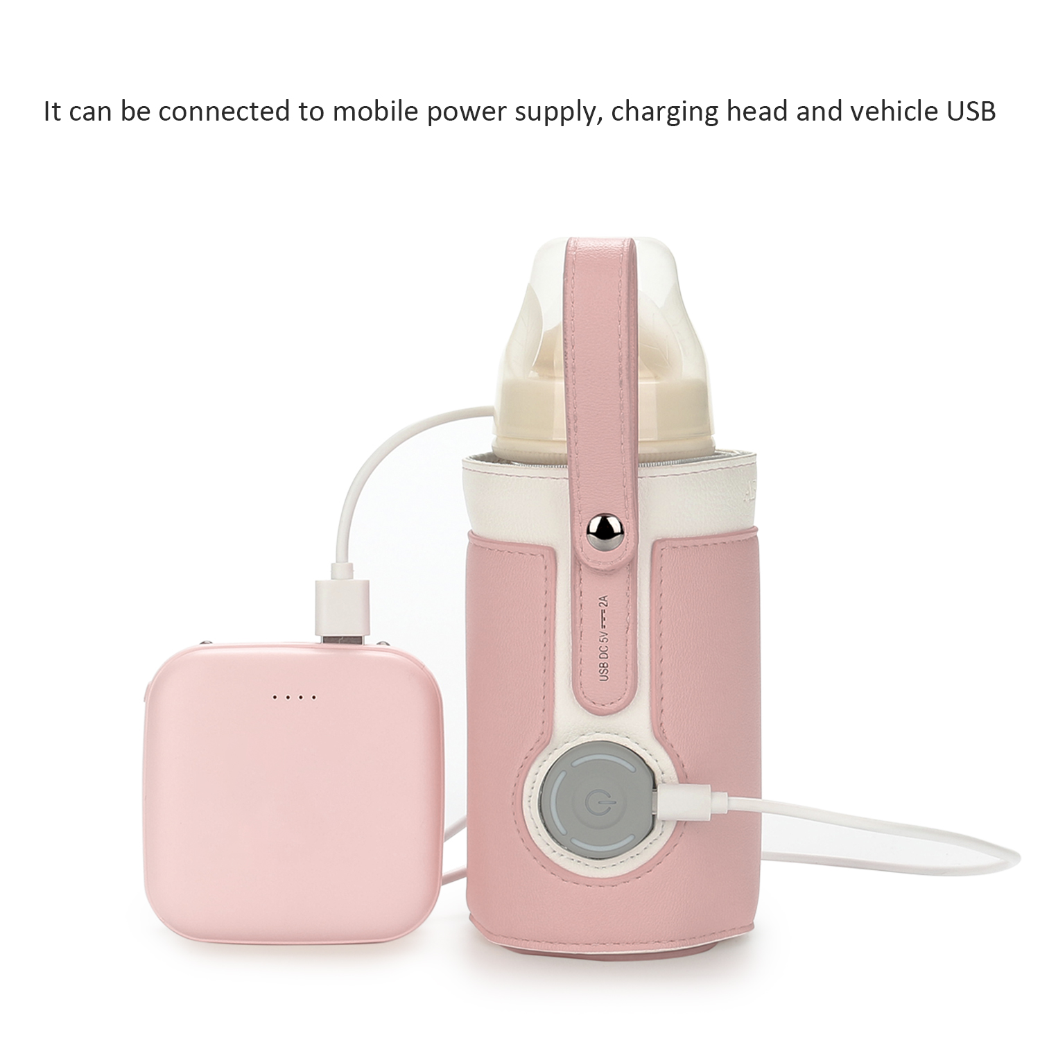 Baby Food Warmer - 3 temperatur verstellbarer tragbarer Baby flaschen