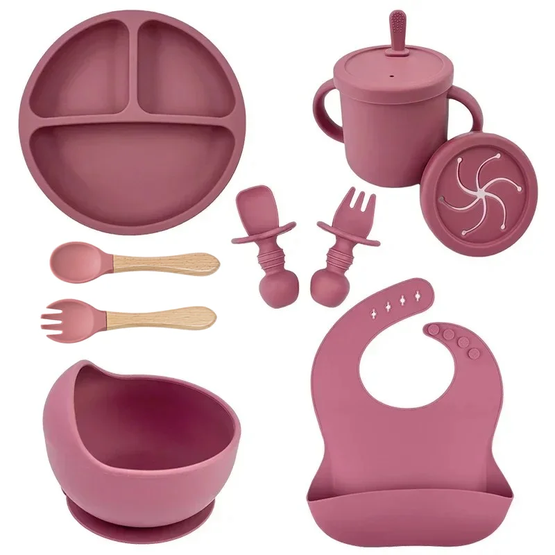 Baby Food Bites - Food Grade Silikon Kind Geschirr Set