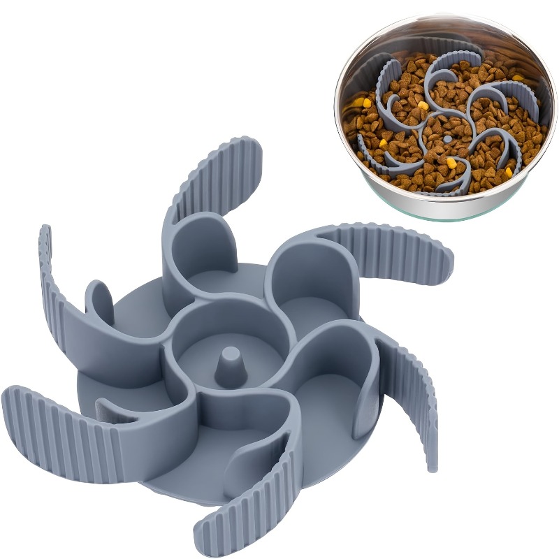 Silicone Suction Bowl - Slow-Feeder-Hundenäpfe mit [Oktopus-Saugnäpfen] – Superstabile Slow-Eating-Hundenäpfe