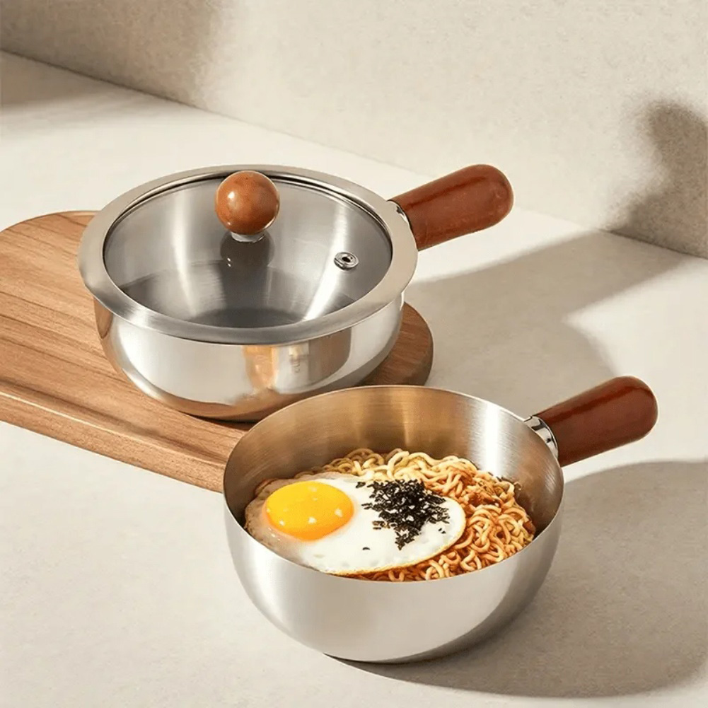 Baby Food Warmer - Einpersonen-Topf aus Edelstahl, multifunktionale Kochschüssel mit