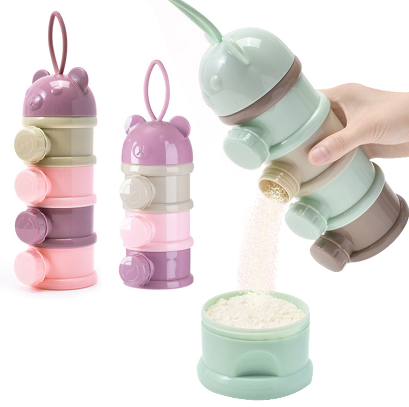 Baby Food For 1 Year Old - Lagerung, drei/vier Etagen, tragbarer Lebensmittelbehälter, Pulver,