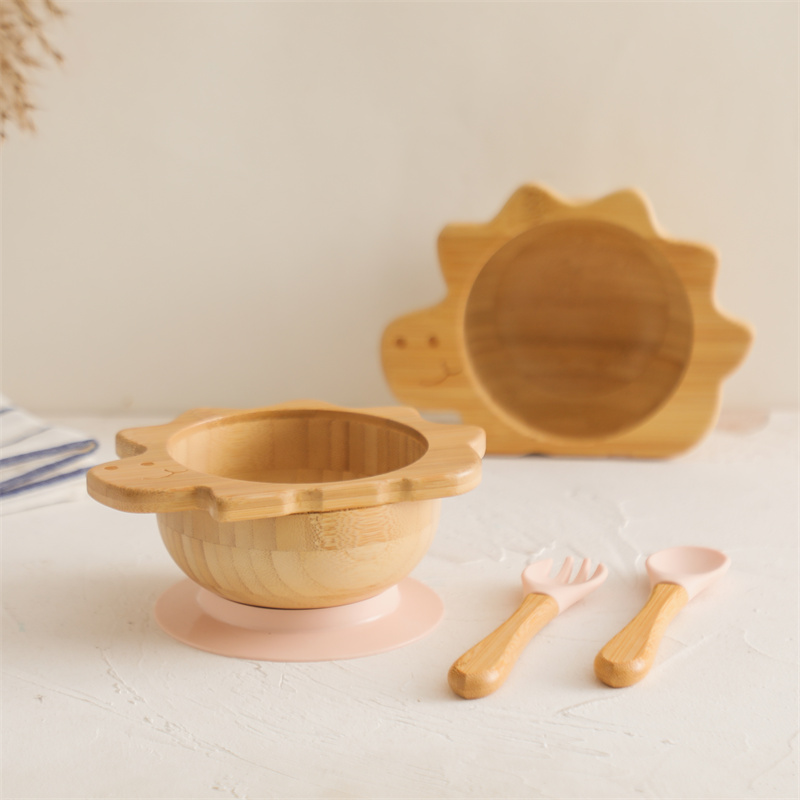 Baby Holzgeschirr Set Dinosaur – Silicone Suction Bowl Bewertung und Preis