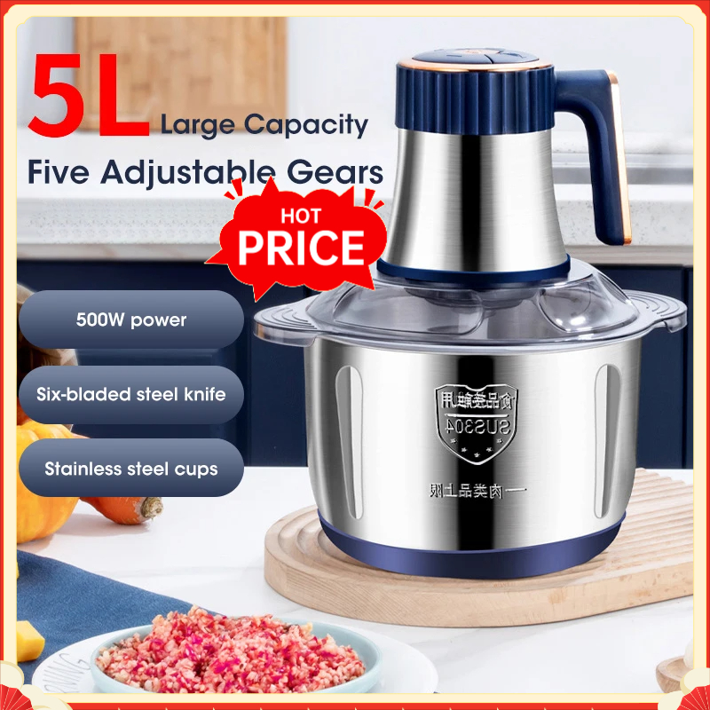 5L Elektrischer Fleischzerklei – Baby Food For 1 Year Old Bewertung und Preis