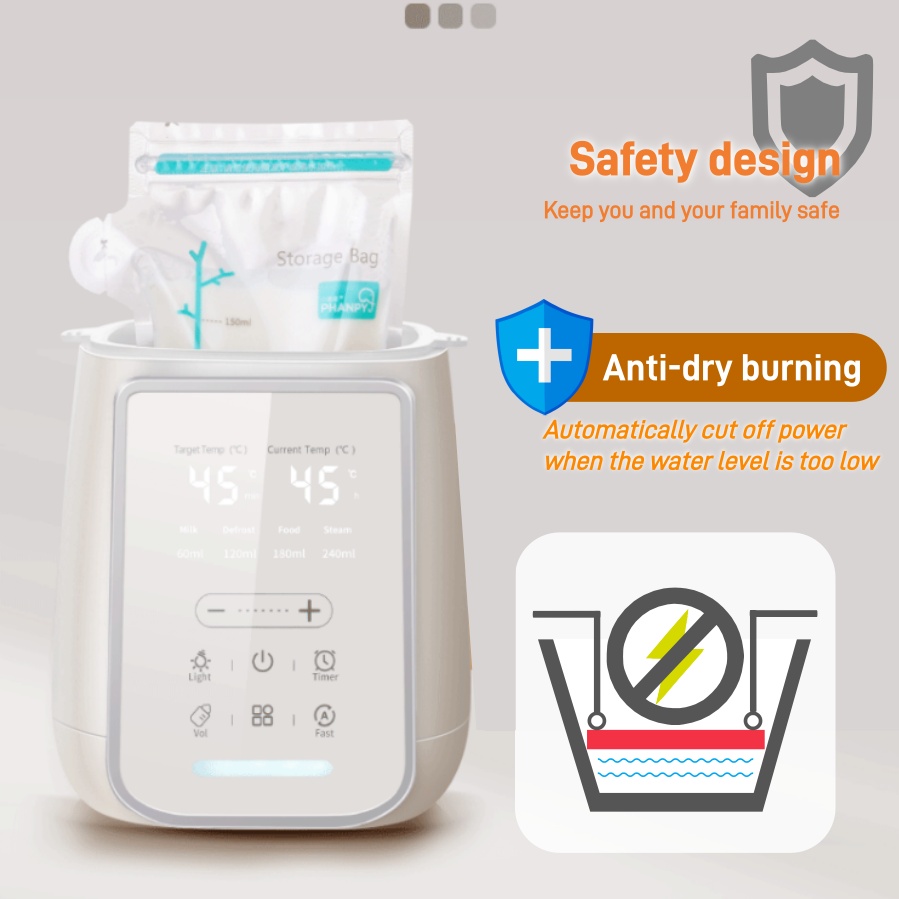 8-in-1-Muttermilchwärmer für B – Baby Food Warmer Bewertung und Preis