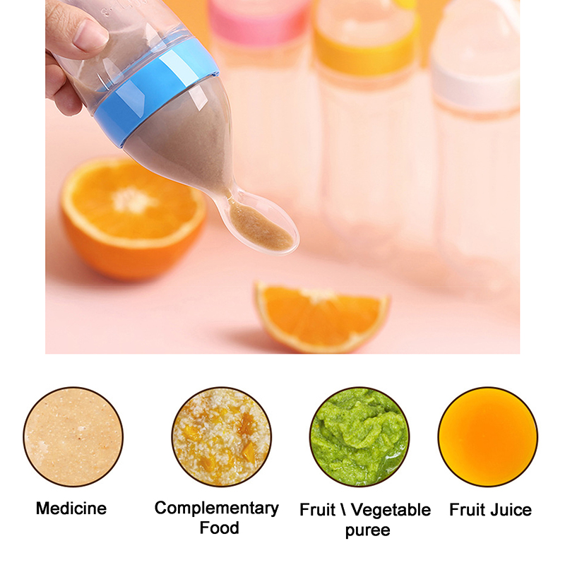 Quetschen Fütterung Flasche Si – Baby Food Bites Bewertung und Preis