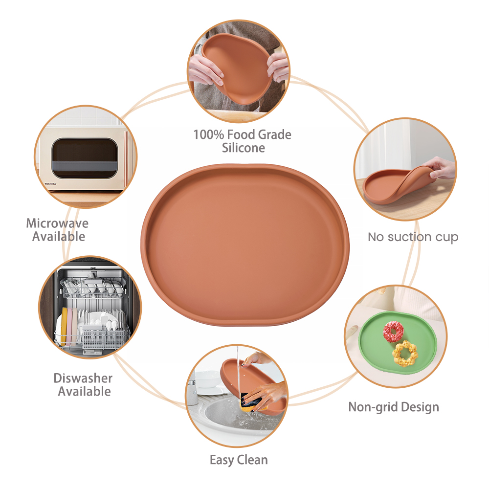 Baby Safe Silikon Essplatte Sa – Baby Food Chart Bewertung und Preis