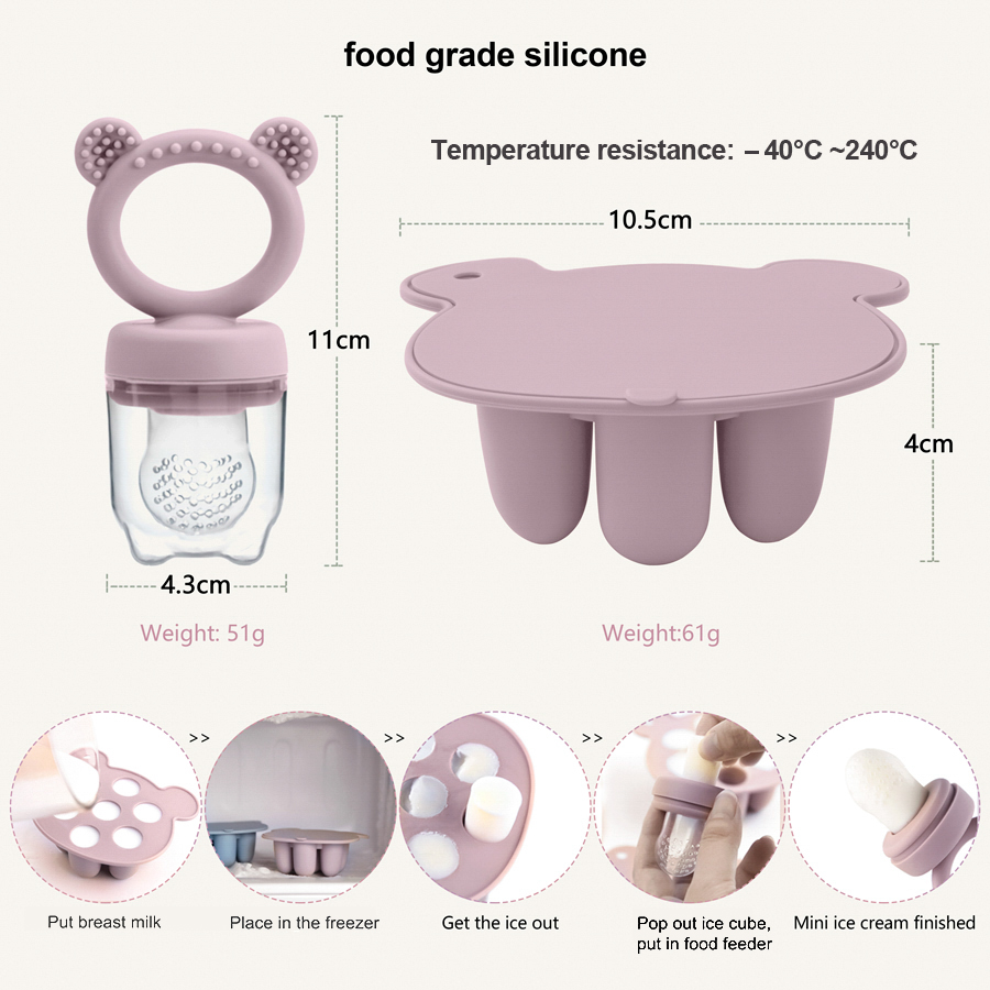 Baby-Eiscremeform aus Silikon, – Baby Food Bites Bewertung und Preis